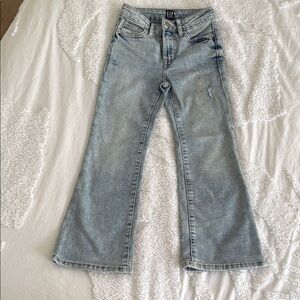 GAP Blue High-Waisted Flared Jeans
